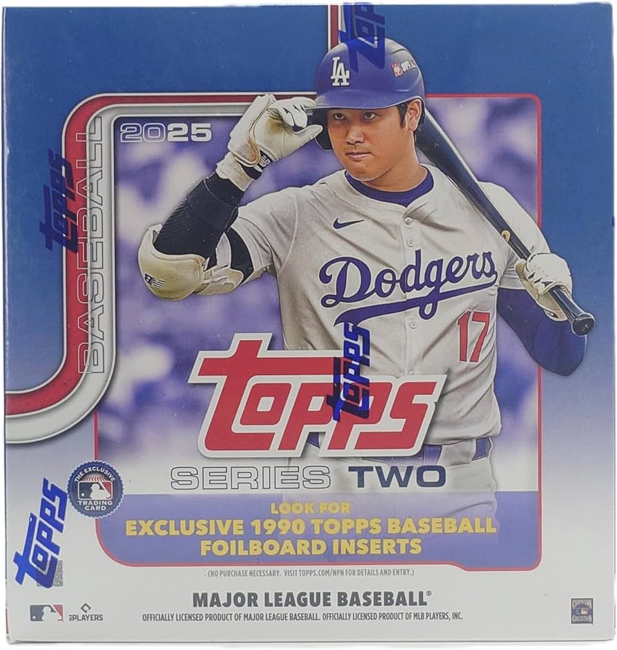 Topps Series Two ボックス 新品未使用 2025 Topps Baseball Series 2 Value 2 Box - メルカリ